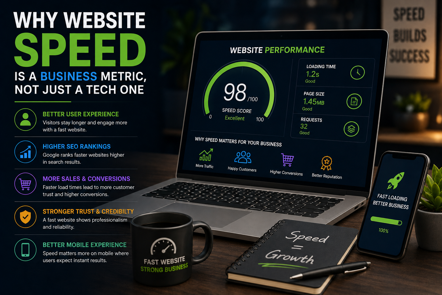 website speed